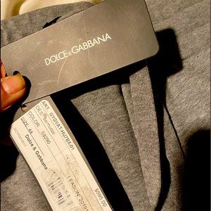 DOLCHE AND GABBANA SOFT SHORTS with SILK WHITE & RED DETAILS